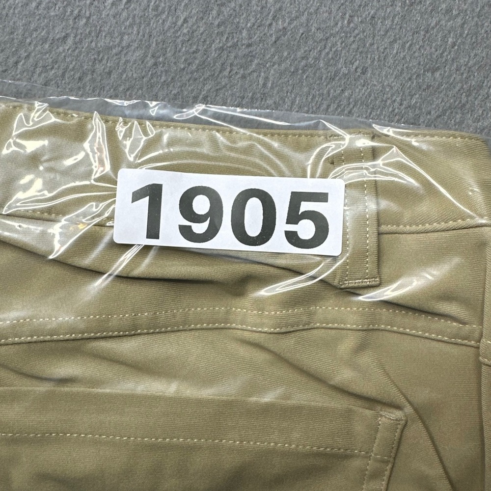 Lululemon Commission Slim Fit Pants Mens 32 Khaki Tan Tech Chino 32x30 - Picture 13 of 13
